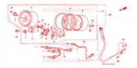 COMBINATIEMETER voor Honda REBEL 250 2002