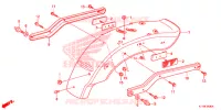ACHTER STROOMLIJNKAP voor Honda REBEL 250 2013