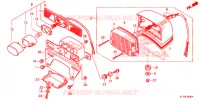 ACHTERLICHT(2) voor Honda REBEL 250 2013