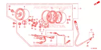COMBINATIEMETER voor Honda REBEL 250 2013