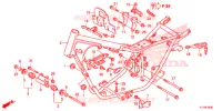 FRAME CHASSIS voor Honda REBEL 250 2013