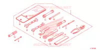 GEREEDSCHAP/ACCUVAK voor Honda REBEL 250 2013