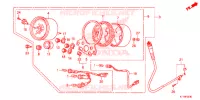 COMBINATIEMETER voor Honda REBEL 250 2014