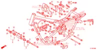 FRAME CHASSIS voor Honda REBEL 250 2014