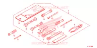 GEREEDSCHAP/ACCUVAK voor Honda REBEL 250 2014