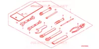 GEREEDSCHAP/ACCUVAK voor Honda REBEL 250 1996