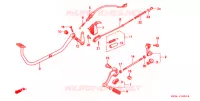 PEDAAL voor Honda REBEL 250 1996
