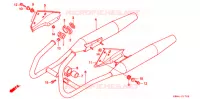 UITLAATDEMPER(2) voor Honda REBEL 250 1996