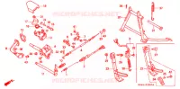 PEDAAL voor Honda CN 250 HELIX 1994