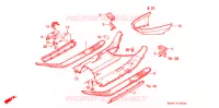VLOER OPSTAP voor Honda CN 250 HELIX 1994