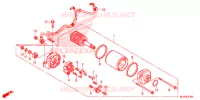 STARTMOTOR voor Honda CB 500 X ABS MATT BROWN 2016