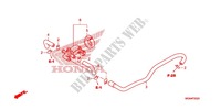 GAS RECYCLINGSYSTEEM voor Honda CBF 600 FAIRING ABS 2010