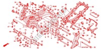 FRAME CHASSIS voor Honda CBF 600 FAIRING ABS 2012