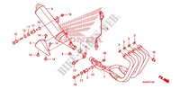 UITLAATDEMPER(2) voor Honda CBF 600 FAIRING ABS 2012