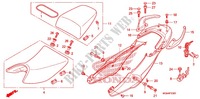 ZITTING/ZITTING KAP voor Honda CBF 600 FAIRING ABS 2012