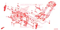 FRAME CHASSIS voor Honda CBR 500 R ABS 2017