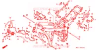 FRAME CHASSIS voor Honda CBR 600 F HURRICANE 1987