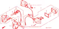KNIPPERLICHT(2) voor Honda CBR 600 F HURRICANE 1987