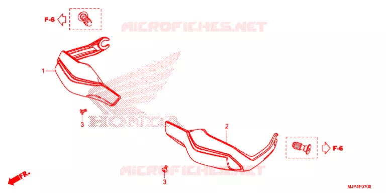  HANDKAP Honda MOTO 1000 AFRICA-TWIN 2016  CRF1000DG