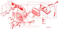 ACHTERLICHT(2) voor Honda REBEL 250 2007
