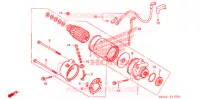 STARTEN MOTOR voor Honda REBEL 250 2007