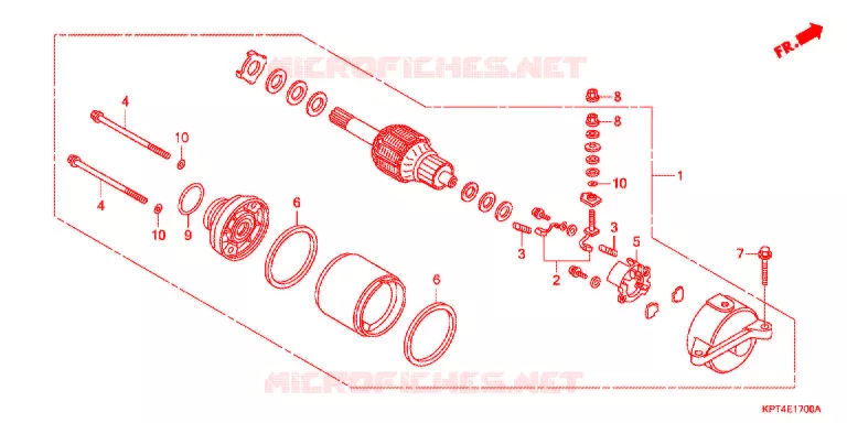 STARTEN MOTOR Honda MOTO 150 CRF 2007  CRF150F7