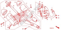 UITLAATDEMPER ('11/'12/'13) voor Honda CRF 250 R 2011
