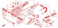 ZWAAI ARM/KETTINGKAST voor Honda CRF 250 R 2012