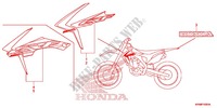MERK voor Honda CRF 250 R 2014