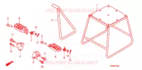 STANDAARD/OPSTAP voor Honda CRF 250 R 2010