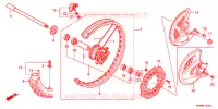 VOOR WIEL voor Honda CRF 250 R 2010