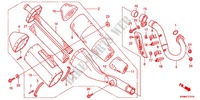 UITLAATDEMPER (CRF250RB/C/D) voor Honda CRF 250 R 2012