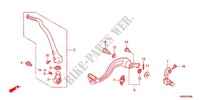 PEDAAL/KICKSTARTER ARM voor Honda CRF 250 R 2014