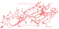 VLOER OPSTAP voor Honda 50 JAZZ 2002
