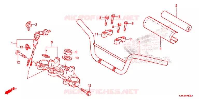 HENDEL PIJP/BOVENSTE BRUG (2) Honda MOTO 110 CRF 2014  CRF110FE