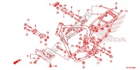FRAME CHASSIS voor Honda CRF 150 F 2013