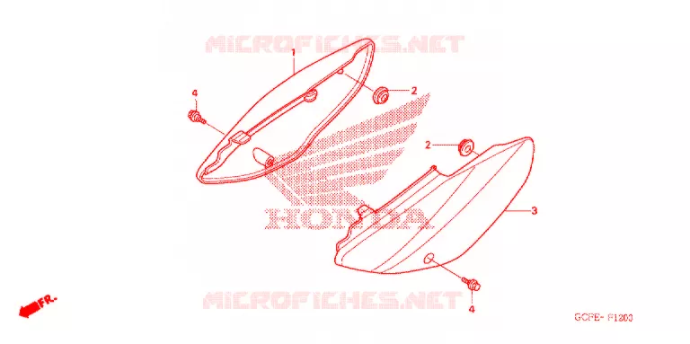 ENKELE ZITTING(2) Honda MOTO 70 CRF 2006  CRF70F6