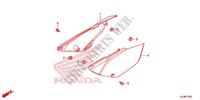 LUCHTFILTER/ZIJ AFDEKKING voor Honda CRF 80 2012