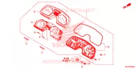 COMBINATIEMETER voor Honda CBR 650 F ABS 35KW RED 2017