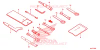 GEREEDSCHAP/ACCUVAK voor Honda CBR 650 F ABS 35KW RED 2017