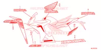EMBLEEM/STREEP (4) voor Honda CBR 650 F ABS 2017