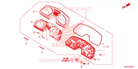 COMBINATIEMETER voor Honda CBR 650 F ABS BLACK 2017