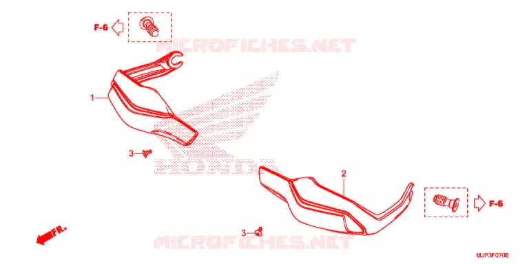  HANDKAP Honda MOTO 1000 AFRICA-TWIN 2017  CRF1000AH