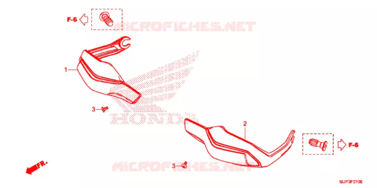  HANDKAP Honda MOTO 1000 AFRICA-TWIN 2017  CRF1000AH