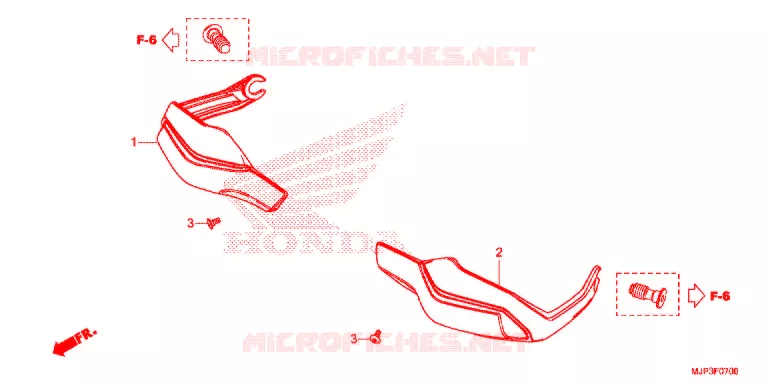  HANDKAP Honda MOTO 1000 AFRICA-TWIN 2017  CRF1000DH