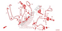 HENDEL HEFBOOM/SCHAKELAAR/KABEL (CRF1000D) voor Honda AFRICA TWIN 1000 DCT ROUGE 2017