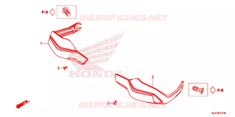  HANDKAP Honda MOTO 1000 AFRICA-TWIN 2017  CRF1000DH