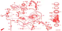 BRANDSTOF TANK voor Honda GL 1800 GOLD WING STD 2017