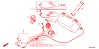 GEREEDSCHAP/ACCUVAK voor Honda CB 1000 R ABS RED 2014