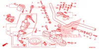 HENDEL PIJP/BOVENSTE BRUG (2) voor Honda CB 1000 R ABS RED 2014